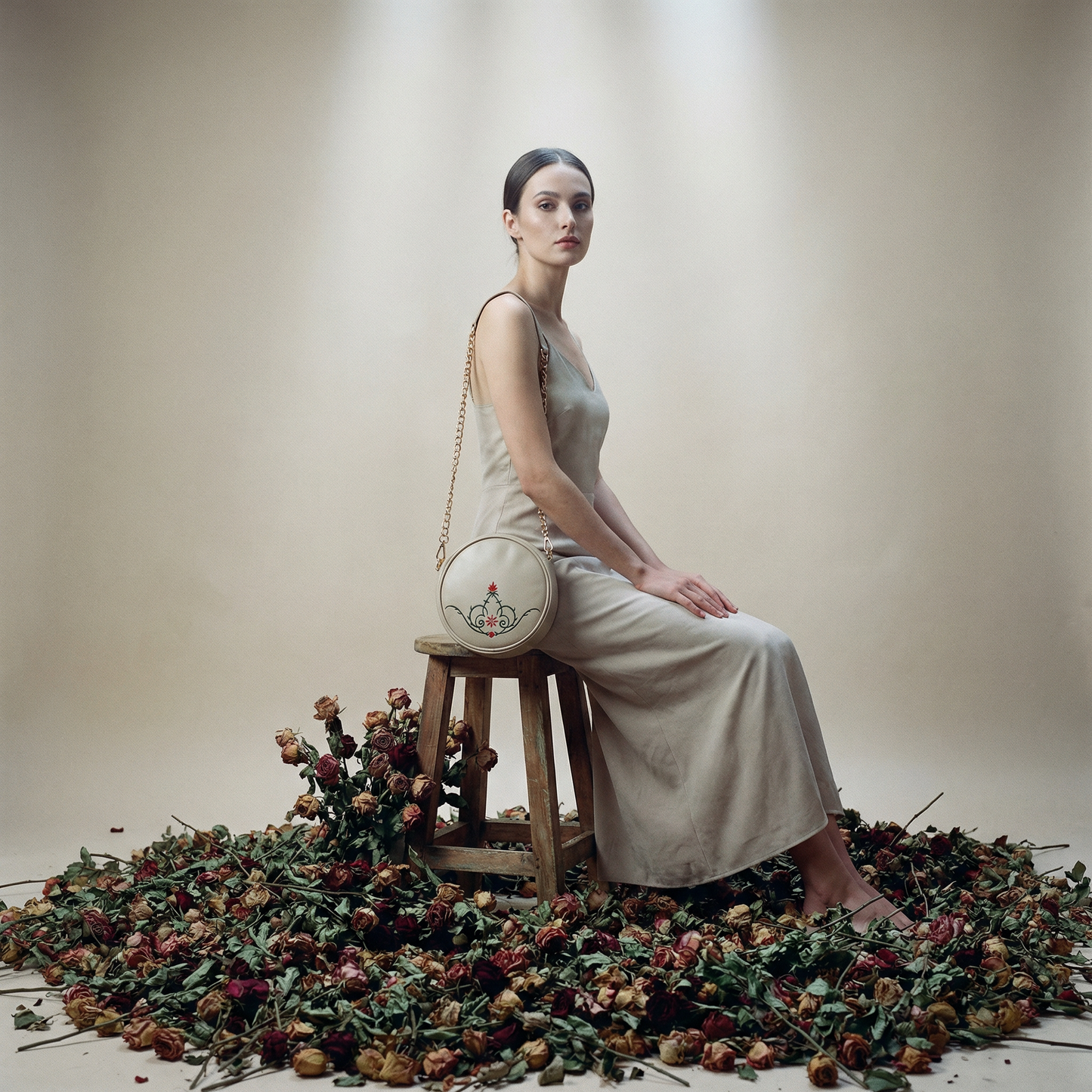 Ethereal Bloom Cross-Body Bag